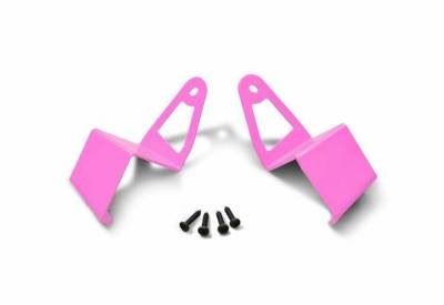 Steinjager - Steinjager J0046802 50" Upper Windshield Light Bracket Kit Pinky for Jeep TJ