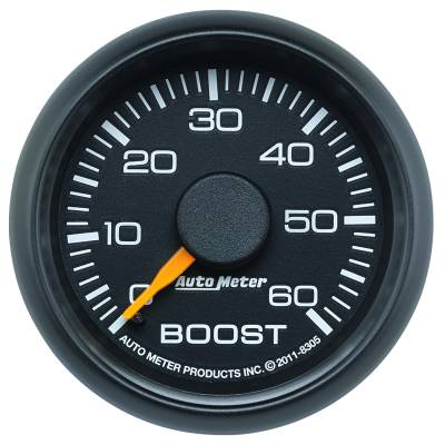 AutoMeter - AutoMeter 8305 Factory Match Mechanical Boost Gauge 0-60 PSI 2-1/16" for GM