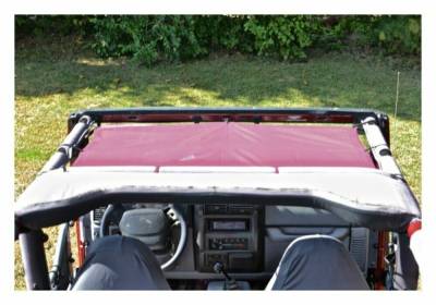 Steinjager - Steinjager J0043715 Teddy Top Mesh Bikini Mauve for Jeep Wrangler TJ