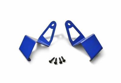Steinjager - Steinjager J0046798 50" Upper Windshield Light Bracket Kit SW Blue for Jeep TJ