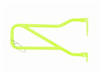 Steinjager - Steinjager J0046380 Front Tubular Trail Doors Gecko Green for Jeep Wrangler JK
