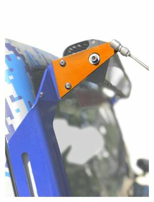 Steinjager - Steinjager J0047535 Upper A-Pillar Limb Lifter Brackets Orange for Jeep JK
