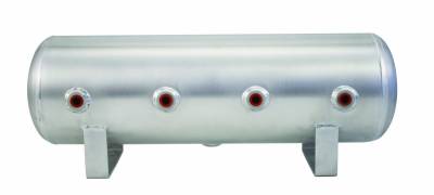 Air Lift - Air Lift 11958 2.5 Gallon Aluminum Air Tank Raw Finished