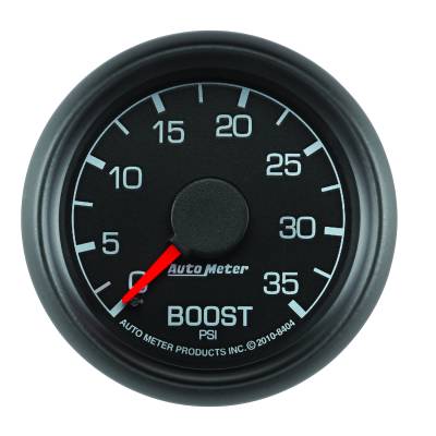 AutoMeter - AutoMeter 8404 Factory Match Mech Boost Pressure Gauge 0-35 PSI 2-1/16" for Ford