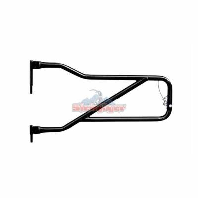 Steinjager - Steinjager J0048305 Front Tubular Trail Doors Bare for Jeep Wrangler JL