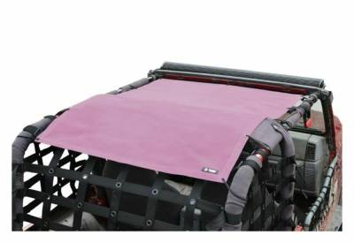 Steinjager - Steinjager J0045996 Teddy Top Mesh Extended Bikini Mauve for Jeep Wrangler TJ