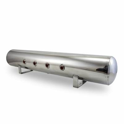 Air Lift - Air Lift 12956 5 Gallon Aluminum Air Tank Polished Finish