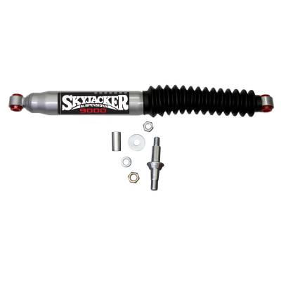 Skyjacker - Skyjacker 9009 Silver Steering Stabilizer Shock w/Black Boot for 84-06 Jeep 4WD