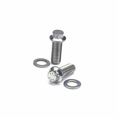 ARP Auto Racing - ARP 134-7401 Thermostat Housing Bolts 12Point Head Black Oxide UHL 20mm