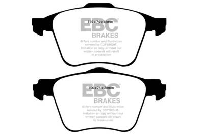 EBC Brakes - EBC Brakes DP41914R Yellowstuff Street & Track Brake Pads