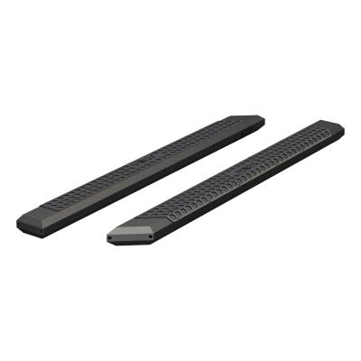 ARIES - ARIES 2055985 AdvantEDGE 5.5x85" Universal Black Alum Running Boards w/o Mounts