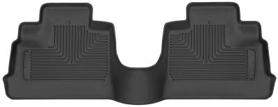 Husky Liners - Husky Liner X-act Contour 2nd Row Floor Liners Black for Jeep Wrangler 53671