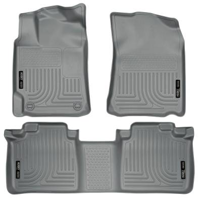 Husky Liners - Husky Liner Weatherbeater Front/Rear Floor Liners Grey for Toyota Camry 98512