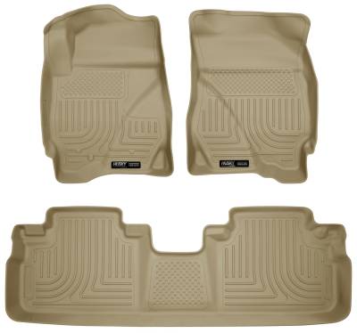 Husky Liners - Husky Liner Weatherbeater Front/Rear Floor Liners Tan Ford Escape 98353