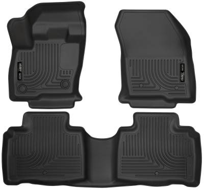 Husky Liners - Husky Liner Weatherbeater Front/Rear Floor Liners Black Lincoln MKX 99311