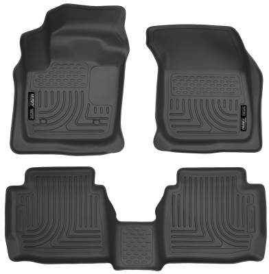 Husky Liners - Husky Liner Weatherbeater Front/Rear Floor Liners Black Ford Fusion 99751
