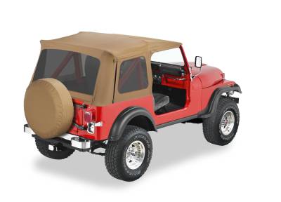 Bestop - Bestop 55729-37 Replace-A-Top for Supertop Spice for 76-86 Jeep CJ7