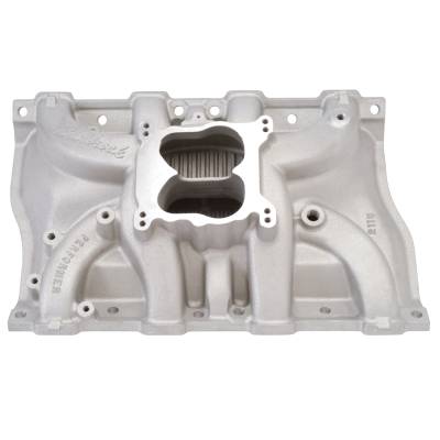 Edelbrock - Edelbrock 2115 Performer Intake Manifold for 1968-1976 Cadillac 472-500 Satin