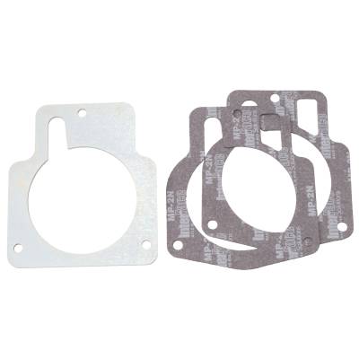 Edelbrock - Edelbrock 2737 Throttle Body Adapter Plate LS1 To 90mm Opening Chevy LS Gen III
