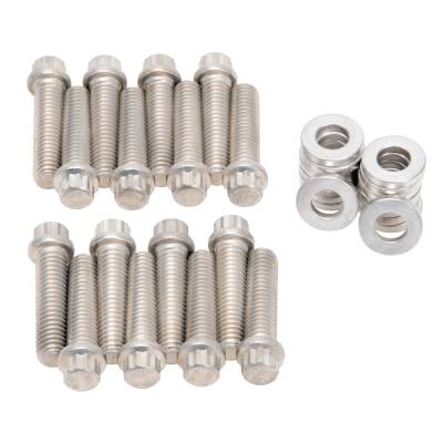 Edelbrock - Edelbrock 8564 Performer Series Intake Manifold Bolt Kit for Chevy BB V8
