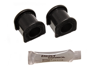 Energy Suspension - Energy Suspension 16.5121G Sway Bar Bushing Set Front Polyurethane Black