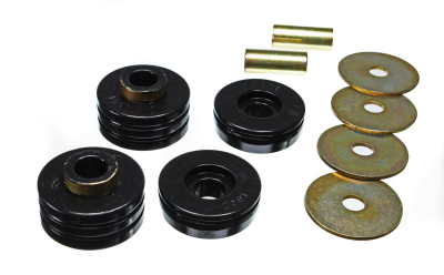 Energy Suspension - Energy Suspension 4.1101G Transmission Mount Set Polyurethane Black