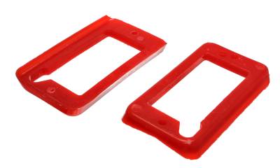 Energy Suspension - Energy Suspension 4.9101R Turn Signal Gasket Front Polyurethane Red