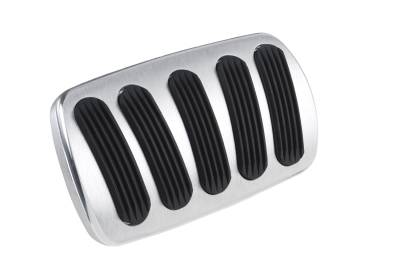 Lokar - Lokar BAG-6144 Billet Aluminum Curved Automatic Brake Pad