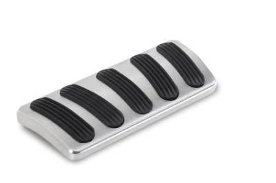 Lokar - Lokar BAG-6135 Billet Aluminum Curved Automatic Brake Pedal Pad 64-67 CHEVELLE