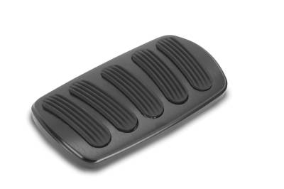 Lokar - Lokar XBAG-6131 Billet Alum Curved Automatic Brake Pedal Pad 62-67 CHEVY II/Nova