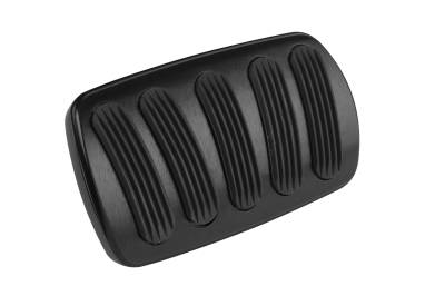 Lokar - Lokar XBAG-6137 Billet Aluminum Curved Power Brake Pedal Pad Bel Air 150/210
