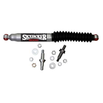 Skyjacker - Skyjacker 9055 Silver Steering Stabilizer Shock w/Black Boot for 67-91 Chevy/GMC