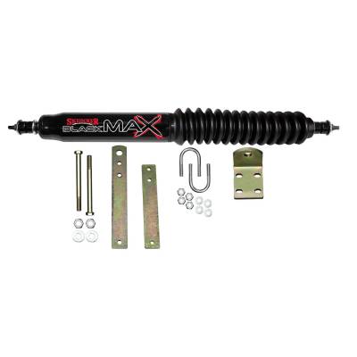 Skyjacker - Skyjacker 8140 Black Single Steering Stabilizer Kit for 80-98 Ford 4WD