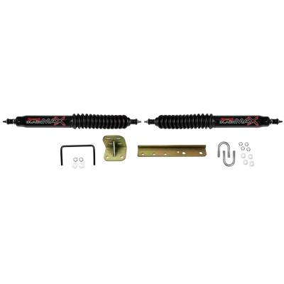 Skyjacker - Skyjacker 8240 Black Dual Steering Stabilizer Kit 80-98 F150/F250/F350/Bronco