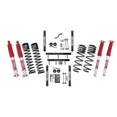 Skyjacker - Skyjacker TJ403BPHLT 4" Coil Lift w/Links Hydro Shocks for 03-06 Wrangler TJ/LJ