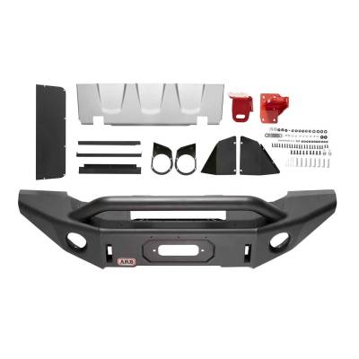 ARB - ARB 3450460 Bondi Deluxe Winch Bumper for 18-19 Wrangler JL