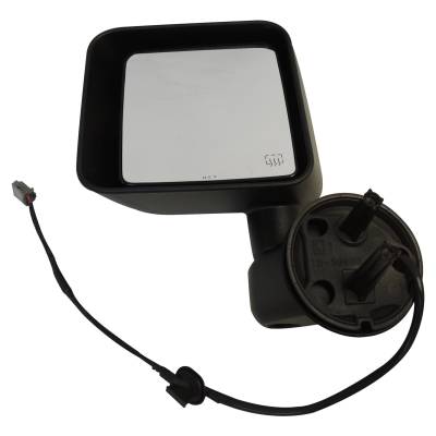 Crown Automotive Jeep Replacement - Crown 5182175AA Power & Heated Left Door Mirror for 11-13 Jeep Wrangler JK