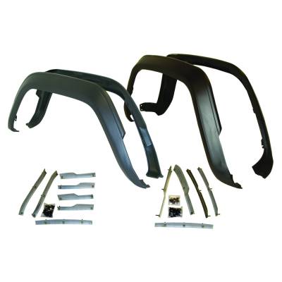 Crown Automotive Jeep Replacement - Crown Automotive 5AGKM Fender Flare Master Kit for 84-96 Jeep Cherokee XJ