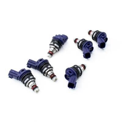 DeatschWerks - DeatschWerks 01J-00-0370-6 6Pc 370cc Side Feed Fuel Injectors