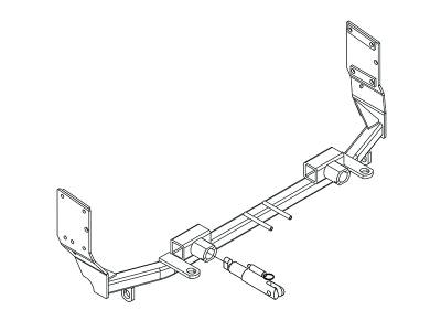 Blue Ox - Blue Ox BX2199 Tow Bar Base Plate for 08-11 Ford Focus Manual Transmission