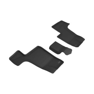 3D MAXpider - MAXpider L1MB03931509 Kagu Floor Mat Rear Black Mercedes GL Class