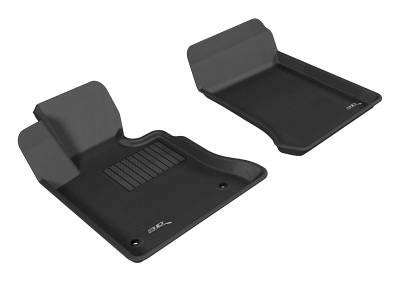 3D MAXpider - MAXpider L1MB05111509 Kagu Floor Mat Front Black Mercedes GLK Class