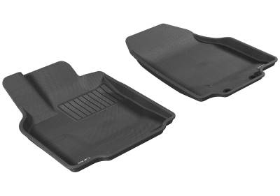 3D MAXpider - MAXpider L1MZ01711509 Kagu Floor Mat Front Black Mazda CX9