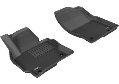 3D MAXpider - MAXpider L1MZ03811509 Kagu Floor Mat Front Black Mazda CX5