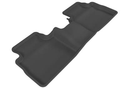 3D MAXpider - MAXpider L1NS02921509 Kagu Floor Mat Rear Black for 08-13 Nissan Rogue