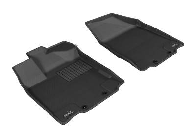 3D MAXpider - MAXpider L1NS05811509 Kagu Floor Mat Front Black for Pathfinder