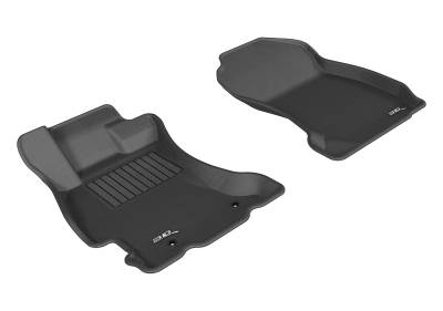 3D MAXpider - MAXpider L1SB00911509 Kagu Floor Mat Front Black