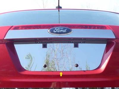 Quality Automotive Accessories - Quality Automotive LP50390 License Plate Bezel 10-12 Ford Fusion