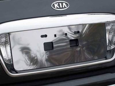 Quality Automotive Accessories - Quality Automotive LP24800 License Plate Bezel for 04-09 Kia Amanti