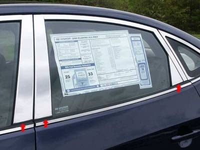 Quality Automotive Accessories - Quality Automotive PP27341 Pillar Post Kit for Hyundai Elantra